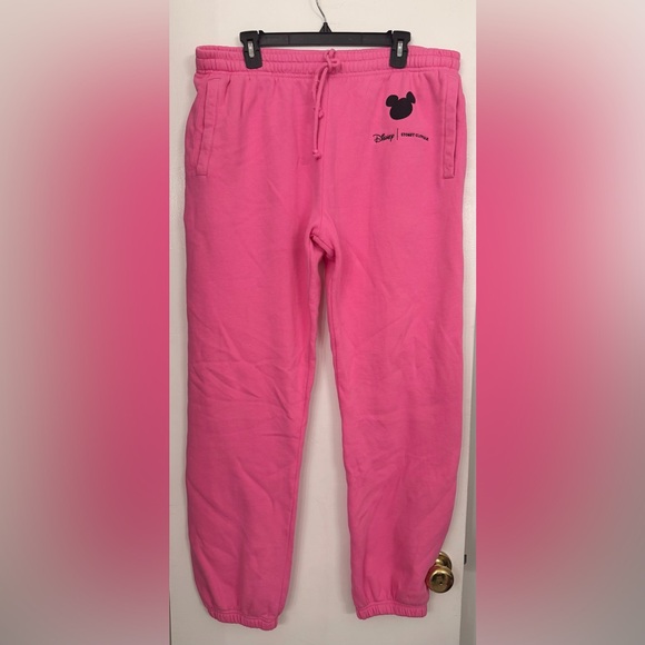 Stoney Clover Lane x Disney Mickey & Minnie Oversized Pink Sweatsuit Set L/XL - Picture 8 of 13